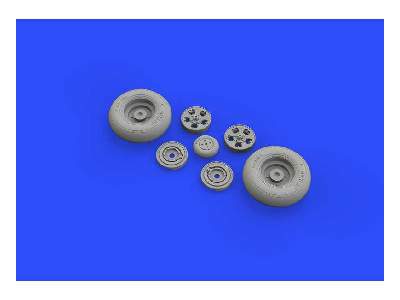 Spitfire Mk. IX wheels - 5 spoke 1/32 - Revell - image 10