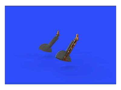 Spitfire Mk. IXc undercarriage legs BRONZE 1/32 - Revell - image 7