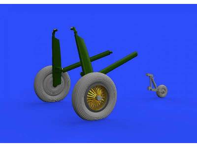 Walrus Mk. I wheels 1/48 - Airfix - image 2