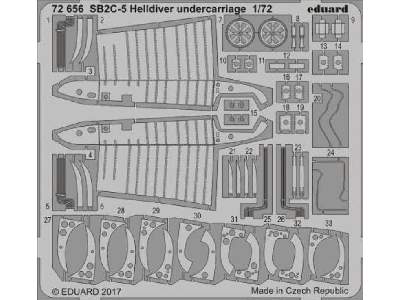 SB2C-5 Helldiver undercarriage 1/72 - Special Hobby - image 1