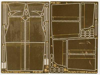 King Tiger B side fenders ICM - image 3