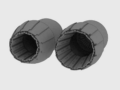 F/A-18 C/D GE F404 Engine Nozzles - image 5