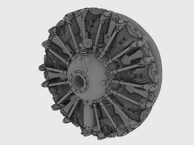 R-1820 B-17 E/F/G engine ACAD/HASE - image 4