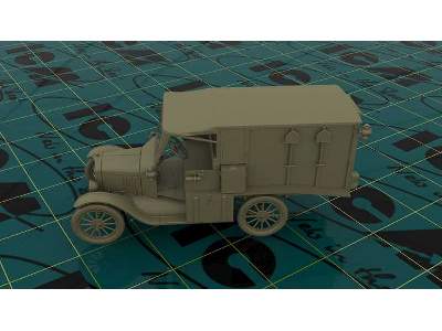 Ford Model T 1917 Ambulance with US Medical Personnel - image 7