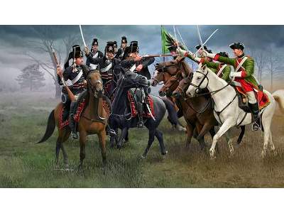 Seven Years War Austrian Dragoons and Prussian Hussars - image 1