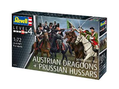 Seven Years War Austrian Dragoons and Prussian Hussars - image 3
