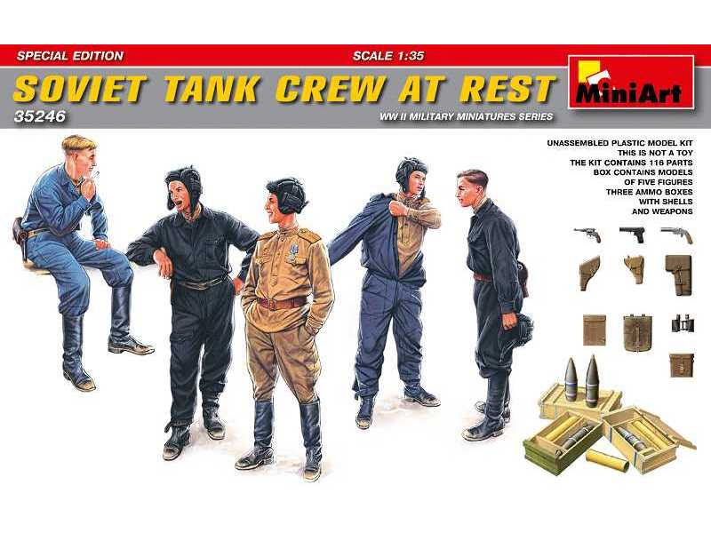 Soviet Tank Crew at Rest Special Edition - image 1