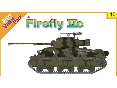 Sherman Vc Firefly w/MG gun and British Paratroopers - image 1