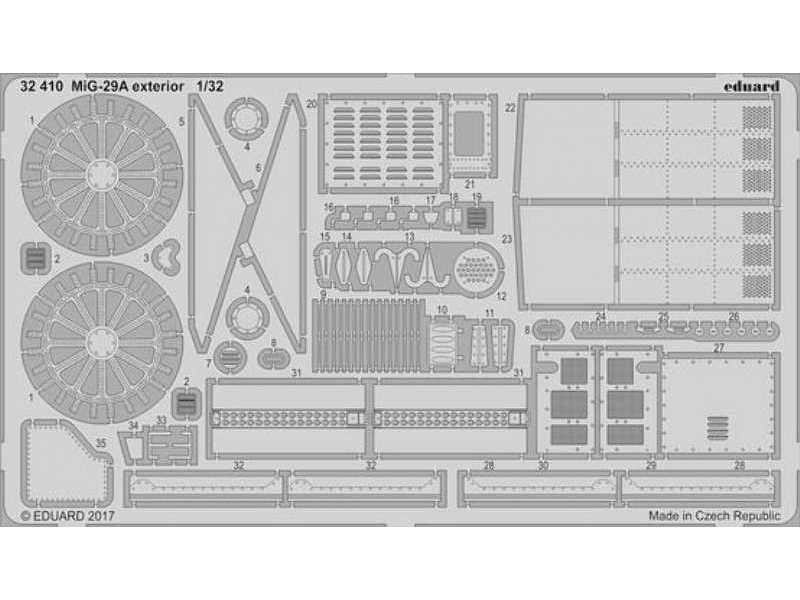 MiG-29A exterior 1/32 - Trumpeter - image 1