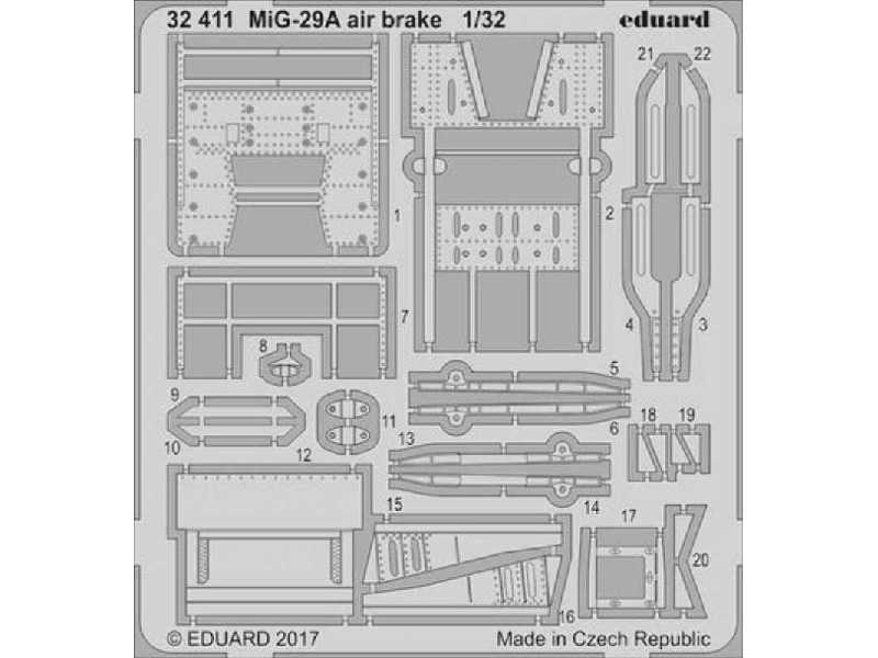 MiG-29A air brake 1/32 - Trumpeter - image 1