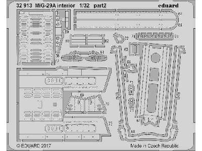 MiG-29A interior 1/32 - Trumpeter - image 2