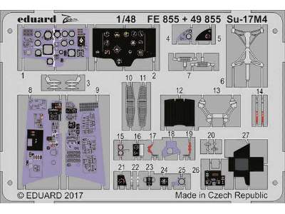 Su-17M4 interior 1/48 - Hobby Boss - image 1