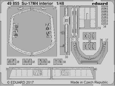 Su-17M4 interior 1/48 - Hobby Boss - image 2