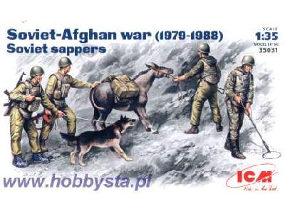 Figures Soviet sappers Soviet-Afgan War (1979-1988) - image 1