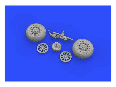 P-51D wheels 1/48 - Airfix - image 9