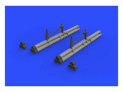 P-51D bazooka rocket launchers 1/48 - Airfix - image 8