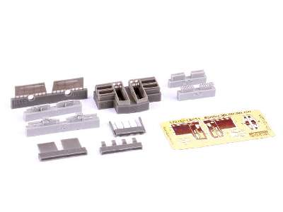 Spitfire Mk. IXe gun bays 1/72 - Eduard - image 2