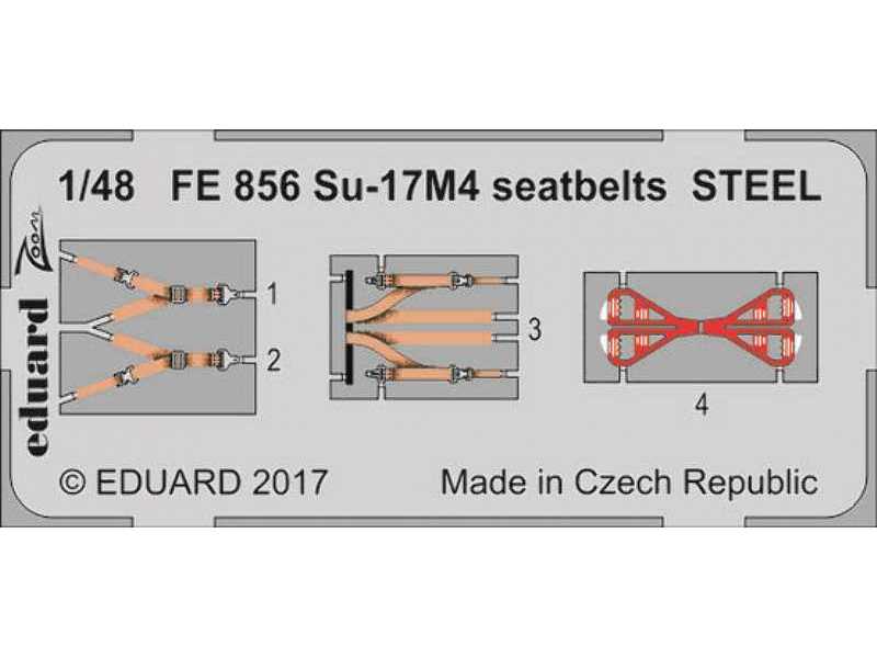 Su-17M4 seatbelts STEEL 1/48 - Hobby Boss - image 1