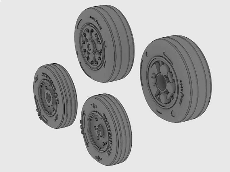 F/A-18 C/D wheel set - image 1