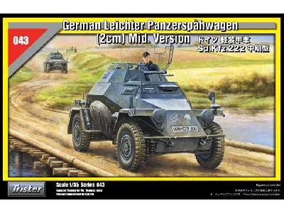 Sd.Kfz. 222 German Leichter Panzerspahwagen (2 cm) Mid Version - image 1