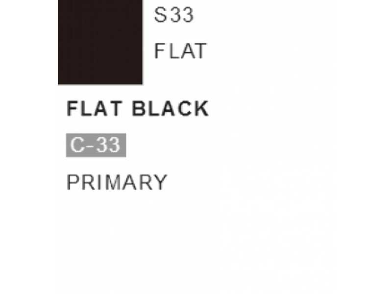 S033 Flat Black - (Flat) - image 1 S033 Flat Black - (Flat) - image 1