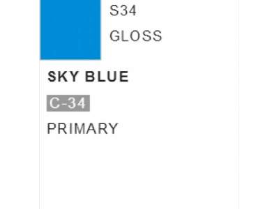 S034 Sky Blue - (Gloss) - image 1