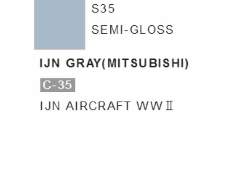 S035 IJN Gray (Mitsubishi) - (Semigloss) - image 1