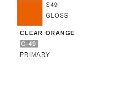 S049 Clear Orange - (Gloss) - image 1