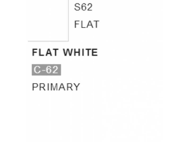 S062 Flat White - (Flat) - image 1