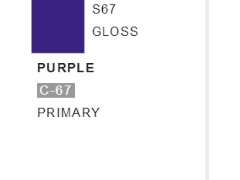 S067 Purple - (Gloss) - image 1 S067 Purple - (Gloss) - image 1