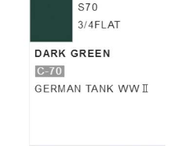S070 Dark Green - (Flat) - image 1