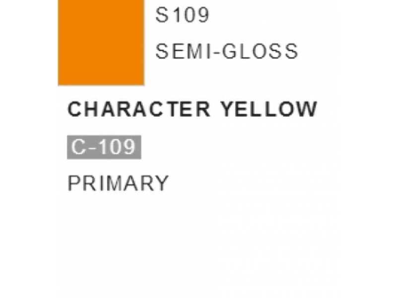 S109 Character Yellow - (Semigloss) - image 1 S109 Character Yellow - (Semigloss) - image 1