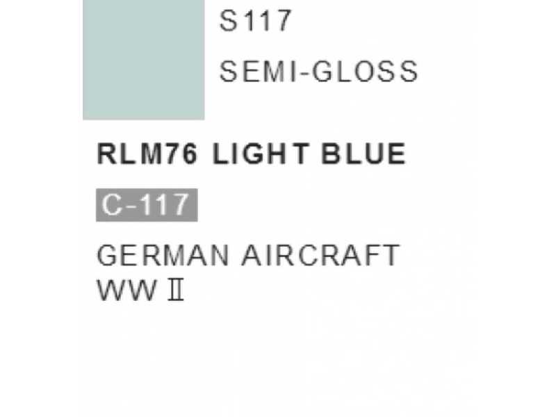 S117 RLM76 Light Blue - (Semigloss) - image 1