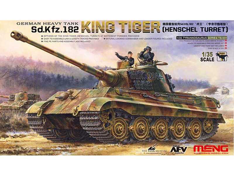 Heavy Tank Sd.Kfz.182 King Tiger (Henschel Turret) - image 1 Heavy Tank Sd.Kfz.182 King Tiger (Henschel Turret) - image 1