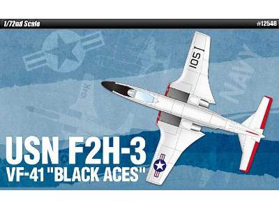 USN F2H-3 VF-41 BLACK ACES - image 1