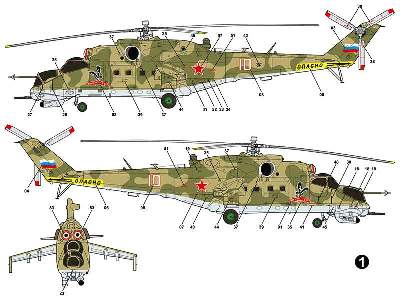 Mil Mi-24V Russian Aerospace Forces attack helicopter - image 4
