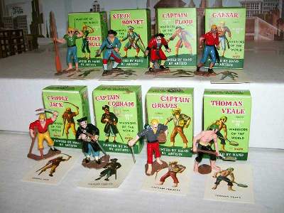 Caribbean pirates, set of 8 figures (6.5 cm) - image 10