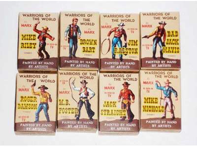 Cowboys, set of 8 figures (6.5 cm) - image 10