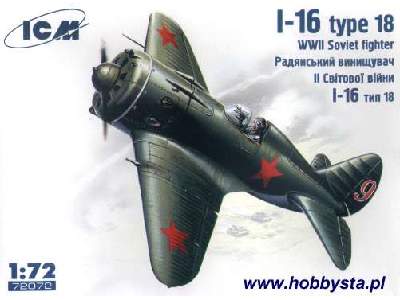 I-16 type 18 WWII Soviet fighter - image 1