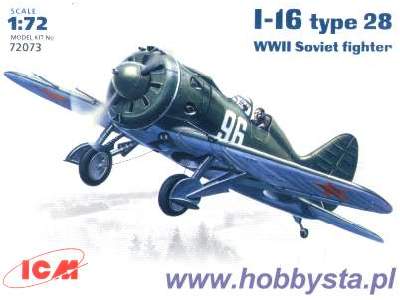 I-16 type 28 WWII Soviet fighter - image 1
