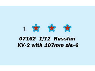 Russian KV-2 with 107mm zis-6 - image 3