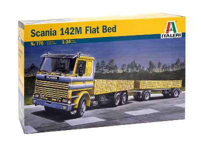 Scania 142M Flat Bed z przyczepą - image 2