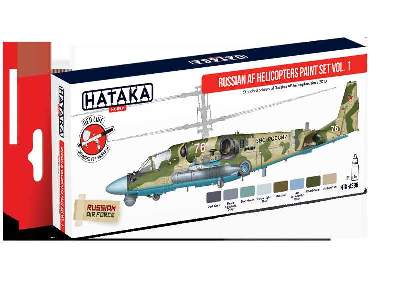 HTK-AS86 Russian AF Helicopters paint set vol.1 - image 1