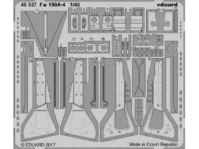 Fw 190A-4 1/48 - Eduard - image 1