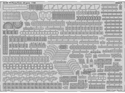 RN Roma pt.2 AA guns 1/350 - Trumpeter - image 1