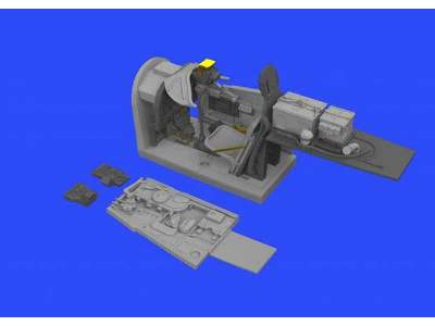 P-51D cockpit 1/48 - Airfix - image 1