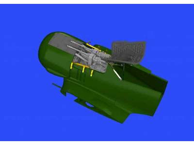 Fw 190A-4 fuselage guns 1/48 - Eduard - image 1