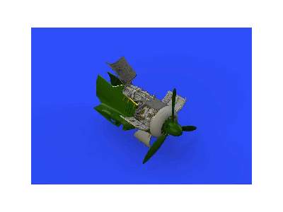Fw 190A-4 engine & fuselage guns 1/48 - Eduard - image 6