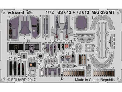 MiG-29SMT 1/72 - Zvezda - image 1
