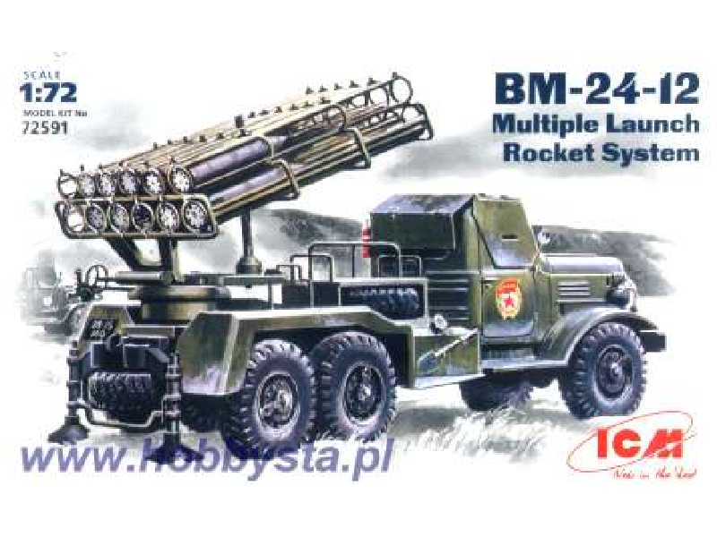 BM-24-12 Multiple Launch Rocket System - image 1